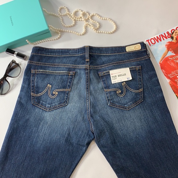 AG Adriano Goldschmied Designer Denim Jeans in The Belle Flare - New with Tags! - Picture 14 of 15